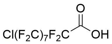 9-Chlorohexadecafluorononanoic acid