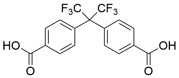 2,2-Bis(4-carboxyphényl)hexafluoropropane