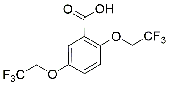 Acide 2,5-bis(2,2,2-trifluoroéthoxy)benzoïque