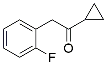 Cyclopropyl 2-fluorobenzyl ketone