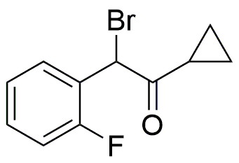 2-Bromo-2-(2-fluorophenyl)-1-cyclopropylethanone