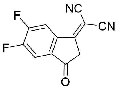 (5,6-Difluoro-3-oxo-2,3-dihydro-1H-inden-1-ylidene)malononitrile