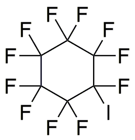 Undecafluoroyodociclohexano (estabilizado con viruta de cobre)