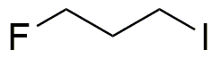 1-Fluoro-3-iodopropane (stabilized with Copper chip)