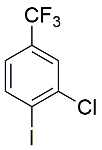 3-Cloro-4-yodobenzotrifluoruro (estabilizado con chip de cobre)