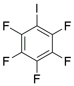 Pentafluoroiodobenzene (stabilized with Copper chip)