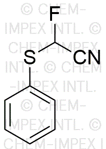 Fluoro(phénylthio)acétonitrile