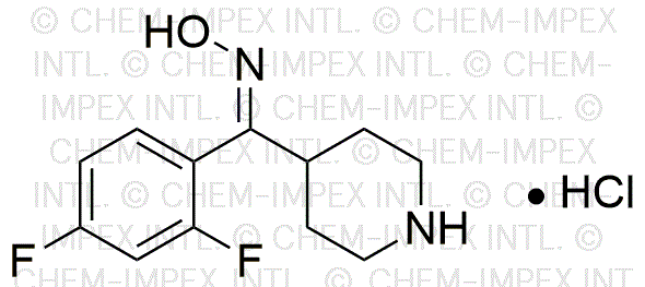 (2,4-Difluorophenyl)-4-piperidylmethanone oxime hydrochloride