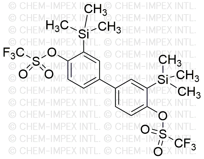 3,3'-Bis(trimethylsilyl)biphenyl-4,4'-diyl bis(trifluoromethanesulfonate)