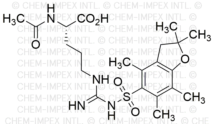 Nα-Acetyl-Nω-(2,2,4,6,7-pentamethyldihydrobenzofuran-5-sulfonyl)-L-arginine