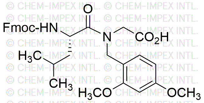 Fmoc-Leu-(Dmb)Gly-OH