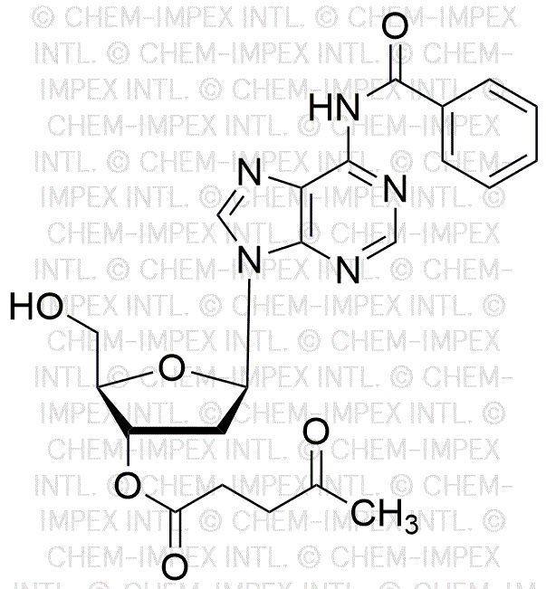 3'-(Levulinil)-N6-benzoil-2'-desoxiadenosina