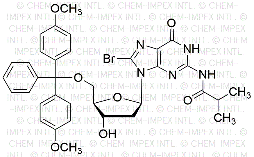 5'-O-(4,4'-Dimethoxytrityl)-8-bromo-N2-isobutyrl-2'-deoxyguanosine