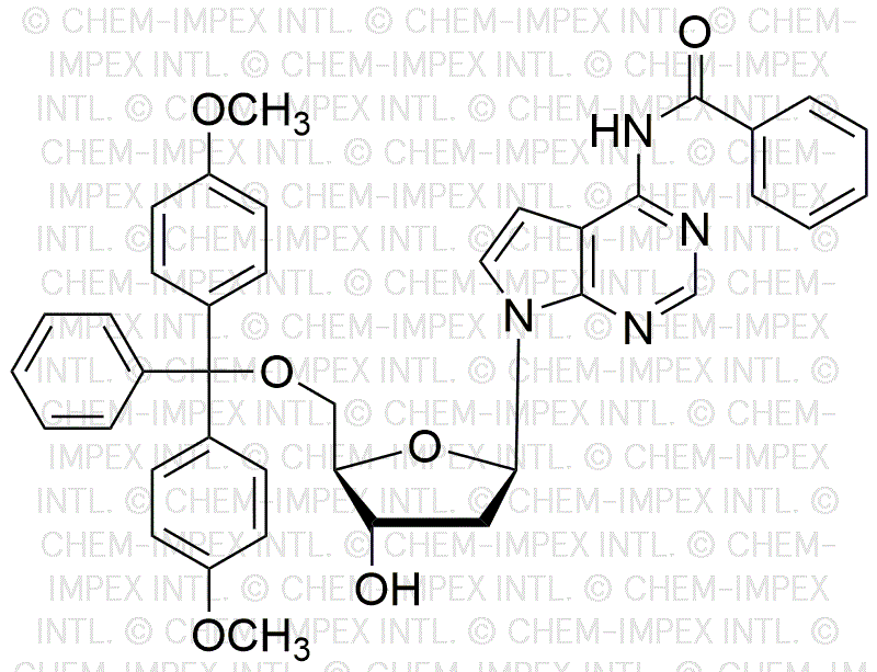 5'-O-(4, 4'-Dimetoxitritil)-N6-benzoil-7-desazadesoxiadenosina