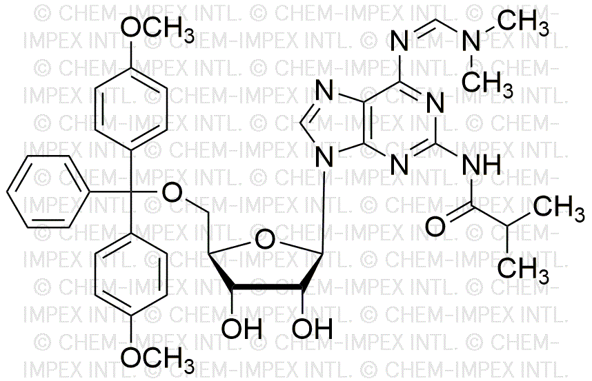 5'-O-(4,4'-Dimethoxytrityl)-N6-dimethylformamidine-N2-isobutyryladenosine