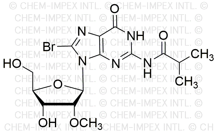 8-Bromo-N2-isobutyryl-2'-O-methylguanosine