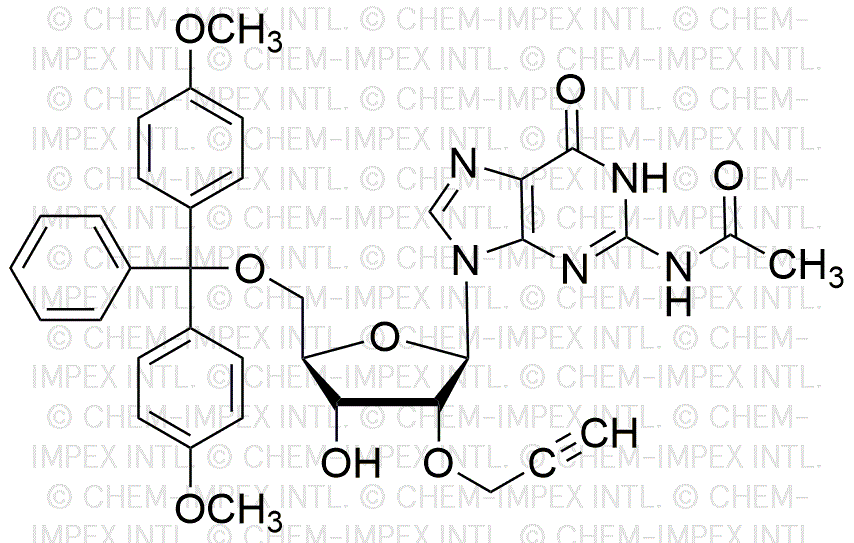 5'-O-(4, 4'-Dimethoxytrityl)-N2-acetyl-2'-O-propargylguanosine