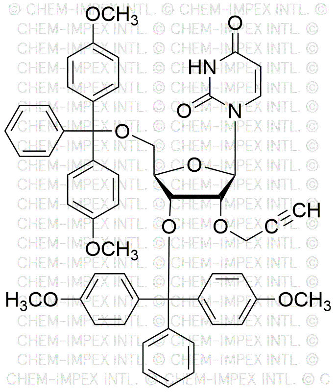 3',5'-O-Di(4, 4'-dimethoxytrityl)-2'-O-propargyluridine