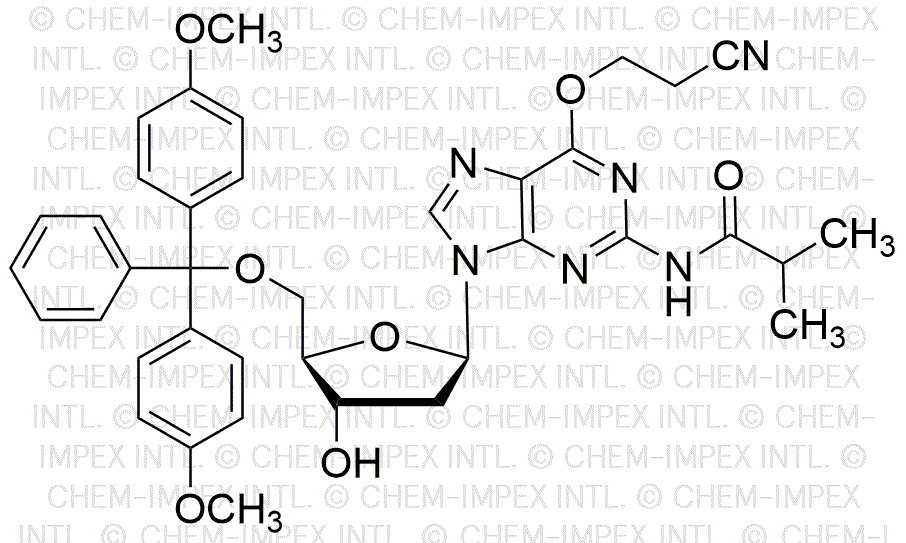 5'-O-(4, 4'-Dimethoxytrityl)-N2-isobutyryl-O-6-cyanoethyl-2'-deoxyguanosine