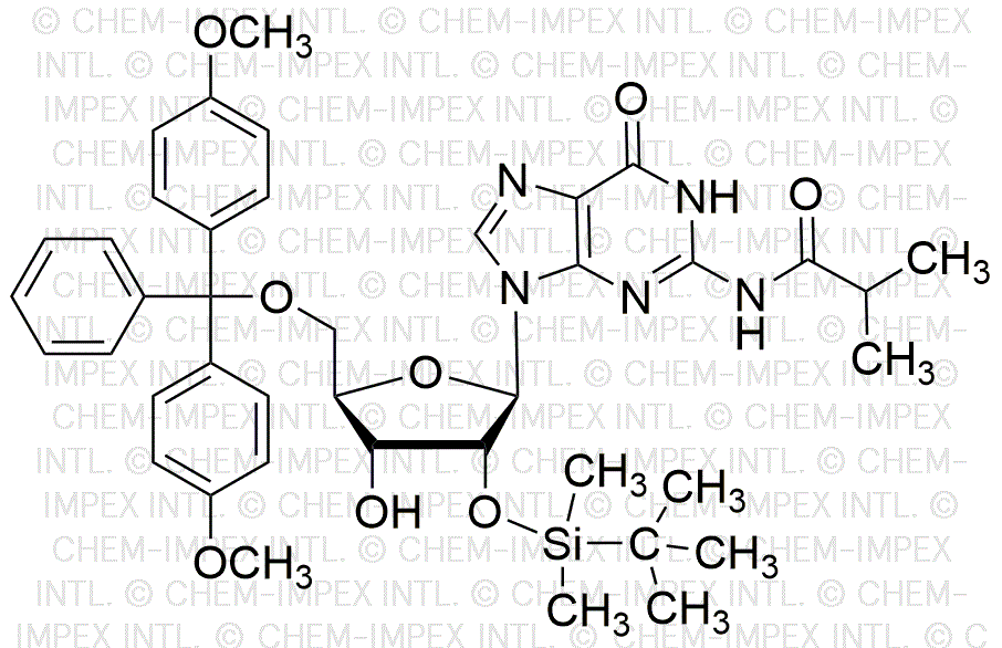 5'-O-(4, 4'-Dimethoxytrityl)-N2-isobutyryl-2'-O-(tert-butyldimethylsilyl)guanosine