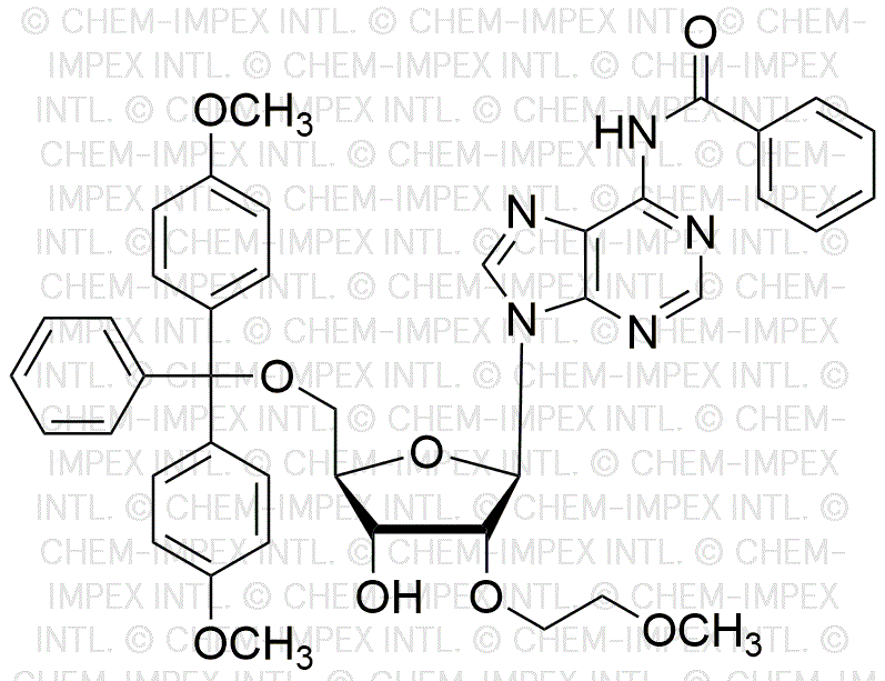 5'-O-(4, 4'-Dimethoxytrityl)-N6-benzoyl-2'-O-methoxyethyadenosine