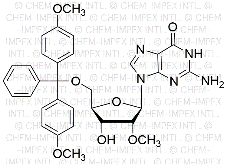 5'-O-(4, 4'-diméthoxytrityl)-2'-O-méthylguanosine