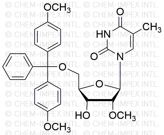 5'-O-4, 4'-Dimethoxytrityl)-2'-O-methyl-5-methyluridine