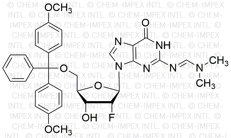 5'-O-(4, 4'-Dimetoxitritil)-N2-dimetilformamidina-2'-fluoro-2'-desoxiguanosina