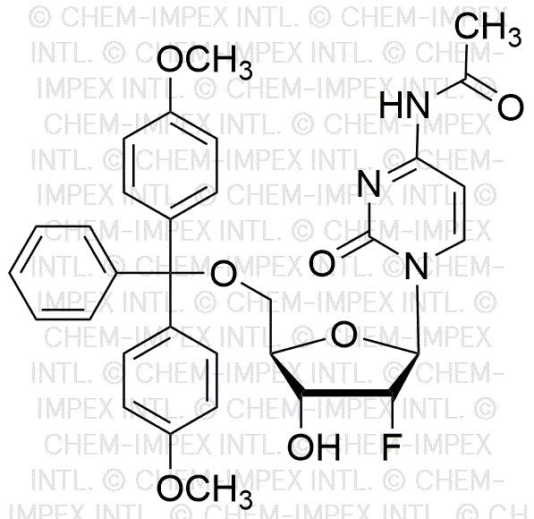 5'-O-(4, 4'-Dimethoxytrityl)-N4-acetyl-2'-fluoro-2'-deoxycytidine