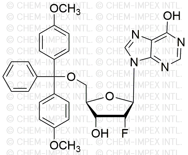 5'-O-(4, 4'-Dimethoxytrityl)-2'-fluoro-2'-deoxyinosine