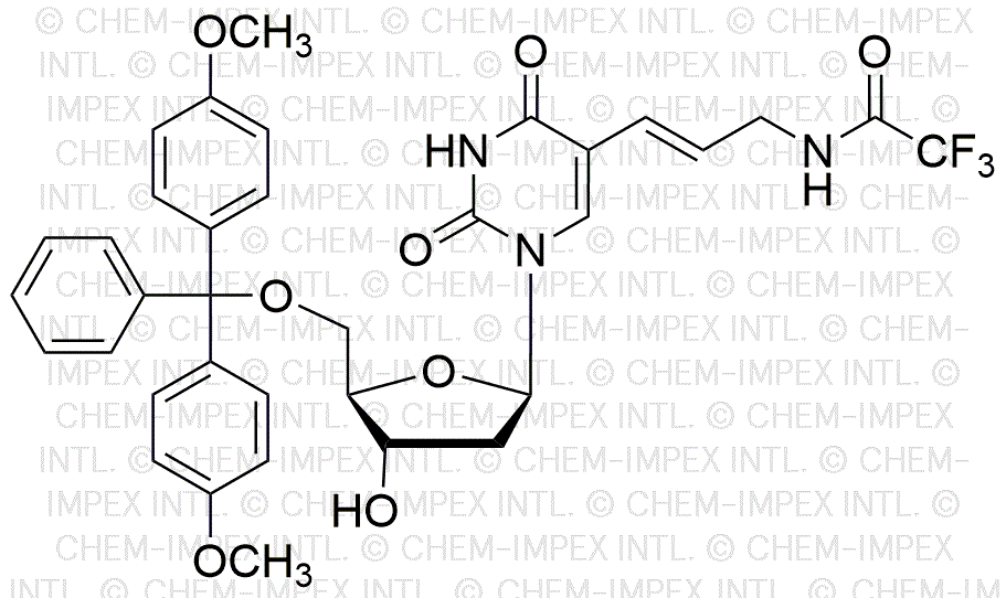 5'-O-(4, 4'-diméthoxytrityl)-5-(3-trifluoroacétamido-1-propényl)-2'-désoxyuridine