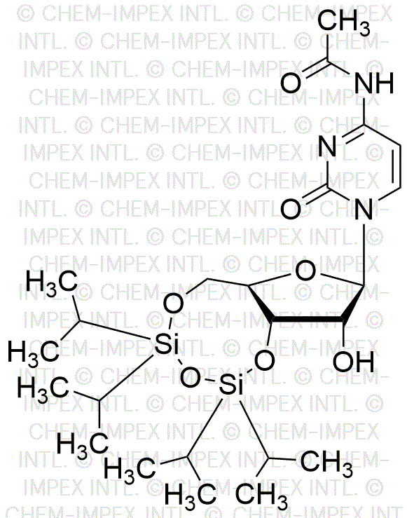 N4-Acetyl-3',5'-O-(tetraisopropyldisiloxane-1,3-diyl)cytidine