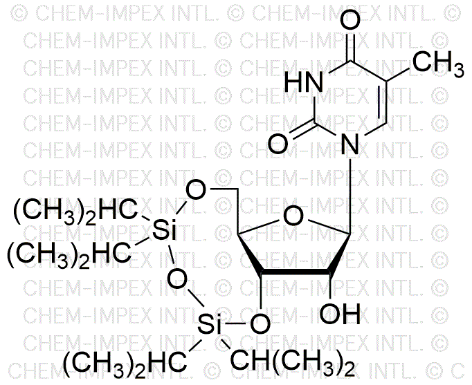 3',5'-O-(Tetraisopropyldisiloxane-1,3-diyl)-5-methyluridine