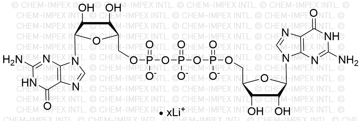 Guanosine-5'-triphosphate-5'-guanosine, sel de lithium