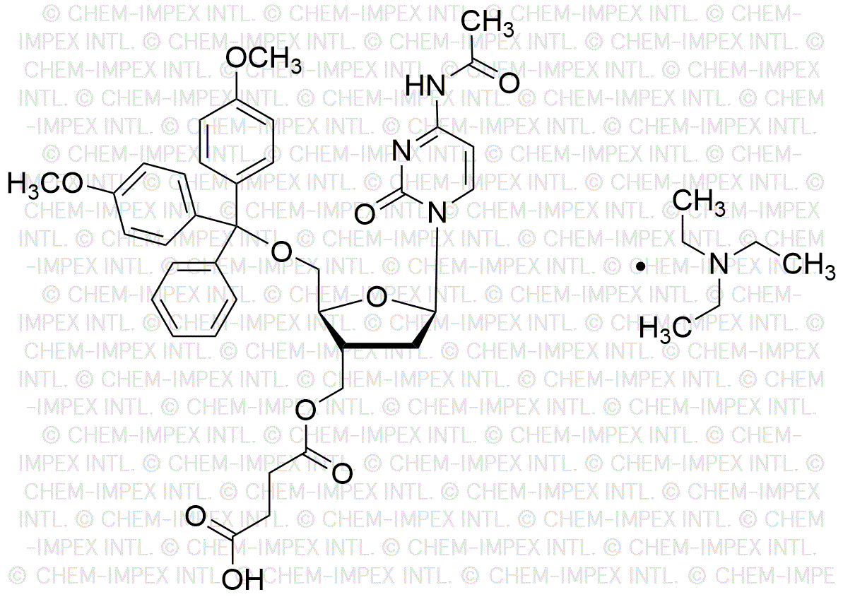 3'-O-4,4'-diméthoxytrityl)-N4-acétyl-2'-désoxycytidine-5'-O-succinate, sel de triéthylamine