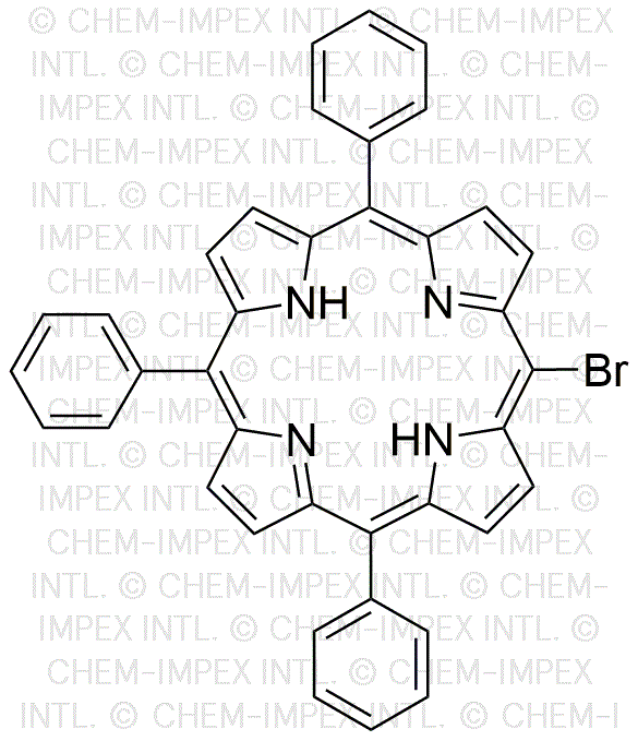 5-(Bromo)-10,15,20-(triphenyl)porphyrin