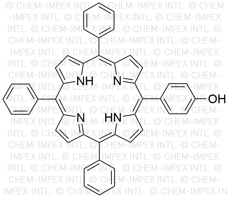 5-(4-hydroxyphényl)-10,15,20-(triphényl)porphyrine