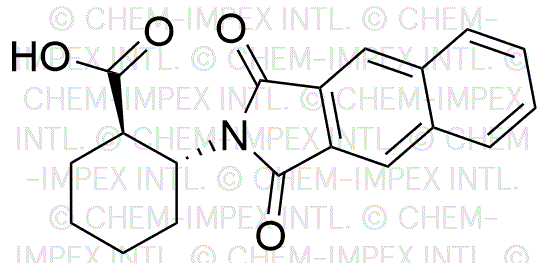 Ácido (1R,2R-2-(naftaleno-2,3-dicarboximido)ciclohexanocarboxílico