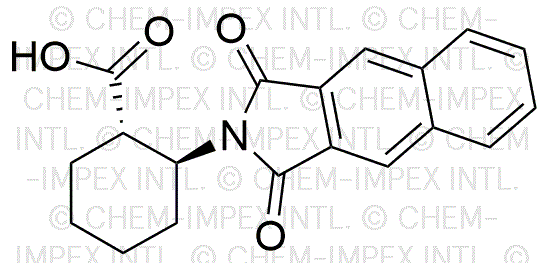 Ácido (1S,2S)-2-(naftaleno-2,3-dicarboximido)ciclohexanocarboxílico