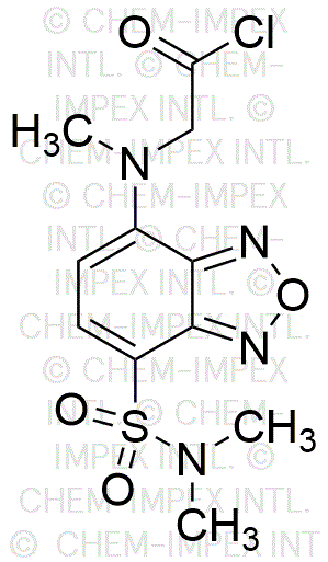 4-(N,N-Dimetilaminosulfonil)-7-(N-cloroformilmetil-N-metilamino)-2,1,3-benzoxadiazol