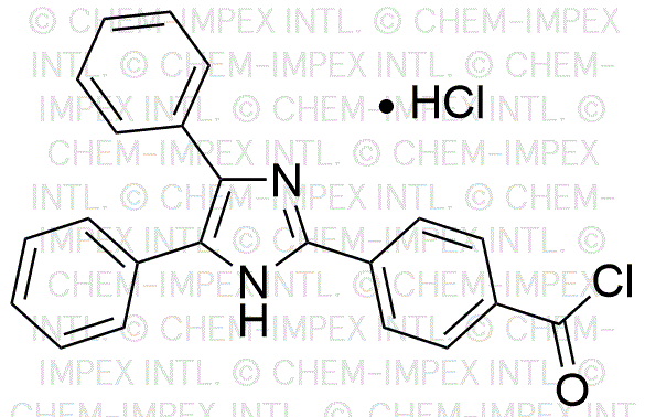 Chlorhydrate de chlorure de 4-(4,5-diphényl-1H-imidazol-2-yl)benzoyle