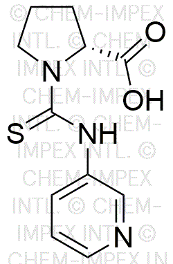 Ácido (R)-1-(3-piridiltiocarbamoil)pirrolidin-2-carboxílico