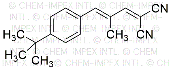 trans-2-[3-(4-terc-butilfenil)-2-metil-2-propenilideno]malononitrilo