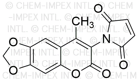 6,7-Méthylènedioxy-4-méthyl-3-maléimidocoumarine