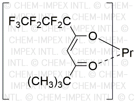 Tris(6,6,7,7,8,8,8-heptafluoro-2,2-dimetil-3,5-octanodionato)praseodimio(III)