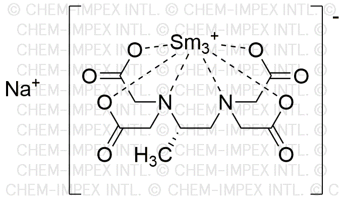 Sodium [(S)-1,2-diaminopropane-N,N,N',N'-tetraacetato]samarate(III)