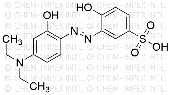 5-Sulfo-4'-diéthylamino-2,2'-dihydroxyazobenzène