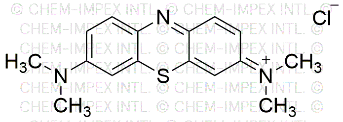 Methylene blue [Ion association reagent for spectrophotometric analysis]