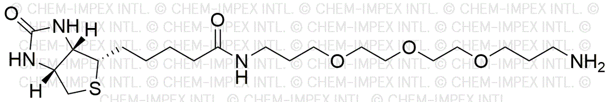 N-(13-amino-4,7,10-trioxatridecanil)-D-biotinamida