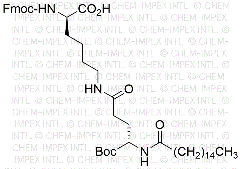 Fmoc-D-Lys(palmitoyl-Glu-OtBu)-OH